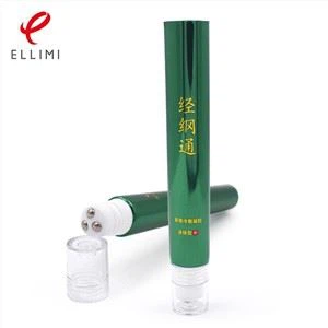 Алуминијумско ламинирана цев за крему за очи са ваљкастом куглицом